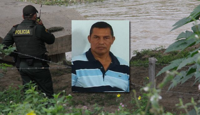 El cadáver de Guillermo Capacho Mendoza fue encontrado a la orilla del río Pamplonita. Las autoridades investigan los móviles del crimen. Cristian Herrera