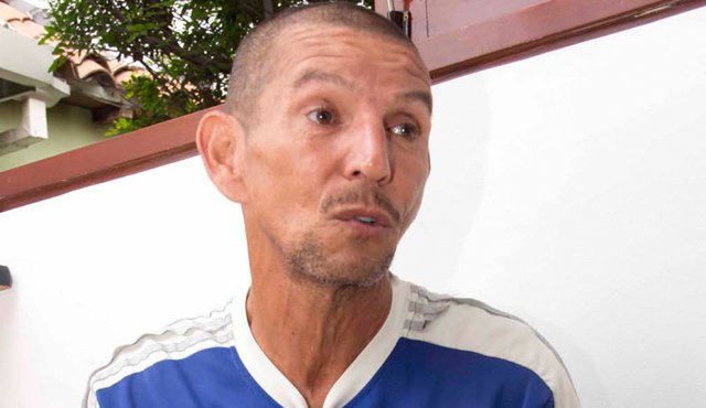 Ricardo Gamarra dice llevar toda su vida sin identificación alguna. Luis Alfredo Estévez
