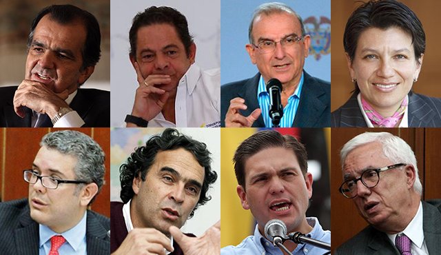Varios de los políticos que tenían lista su candidatura presidencial, han tenido que poner en pausa su aspiración por culpa del escándalo de Odebrecht. El uribismo, sin duda, es el más golpeado por el momento. Archivo