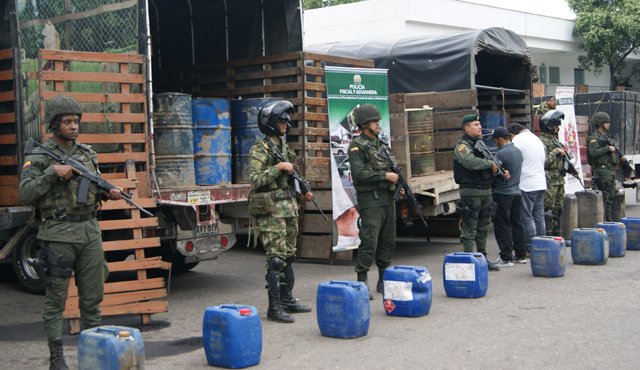 Se trató de una operación ejecutada en conjunto por la División de Gestión Control Operativo de la Policía Fiscal y Aduanera, Grupo Elite Anticontrabando, Grupo de Operaciones Especiales, Escuadrón Móvil Antidisturbios y el Grupo Mecanizado Maza del Ejército Nacional. Suministrada