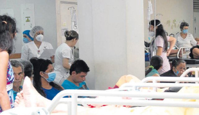 Al menos 3 mil 500 ciudadanos venezolanos han recibido atención médica en las urgencias del hospital desde agosto de 2015 que se cerró la frontera. Luis Alfredo Estévez