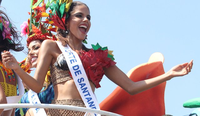 La señorita Norte de Santander, Leidy Gimena Ropero Silva. Colprensa