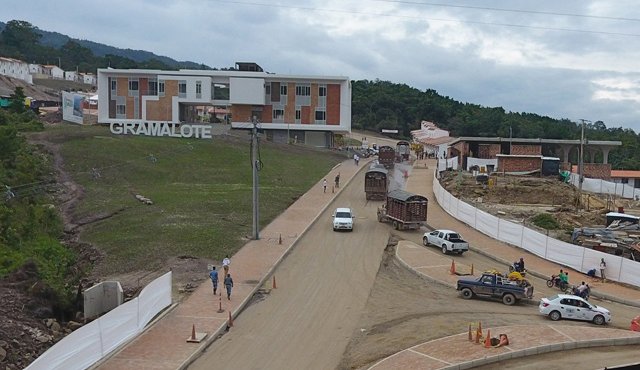 El casco urbano será, según la Alcaldía, beneficiario de los proyectos productivos pues sus frutos serán aprovechados para la reactivación económica del pueblo. Archivo