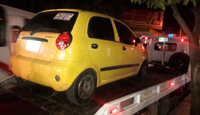 La Policía de Tránsito ha inmovilizado este año 217 automotores que se encontraban prestando servicio de transporte no autorizado. Cortesía