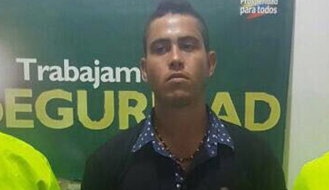 Ángel Caballero Caicedo, conocido como ‘Caballo’, de 24 años. Cortesía