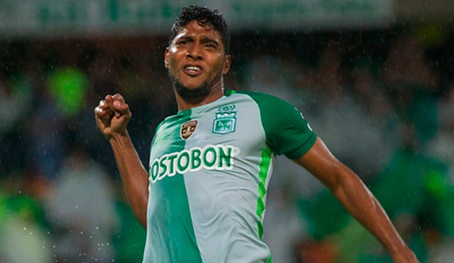 Atlético Nacional derrotó 3-1 a Santa Fe en el estadio Atanasio Girardot, en juego aplazado de la primera fecha de la Liga Águila I-2017. Colprensa