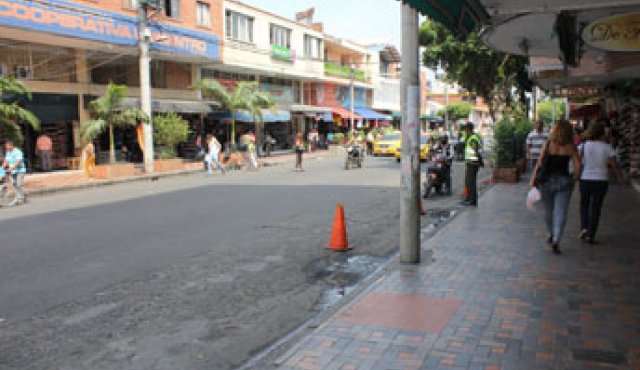 Así lucía ayer a mediodía la Avenida Sexta Archivo