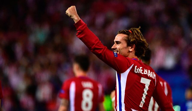 Antoine Griezmann en el minuto 28, marcó el gol de la victoria. AFP