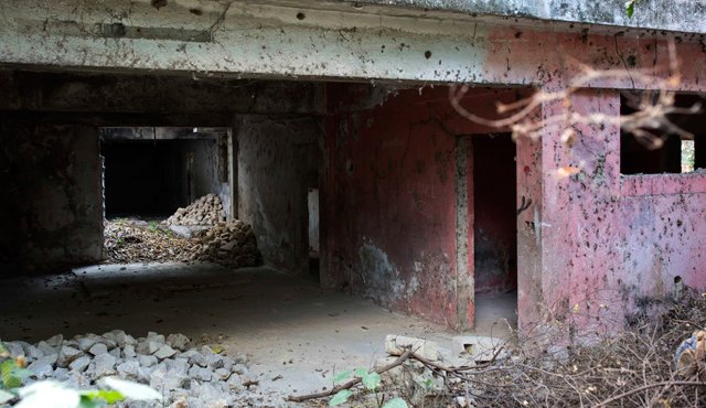 Esta fotografía muestra las ruinas en las que se encuentra el otrora famoso complejo turístico Habitation Lecler en Puerto Príncipe, Haití. AP