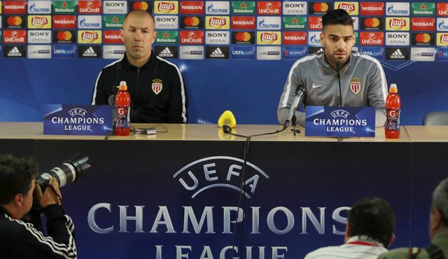 'El Tigre' ofreció una conferencia de prensa de cara al encuentro de la Liga de Campeones. AFP