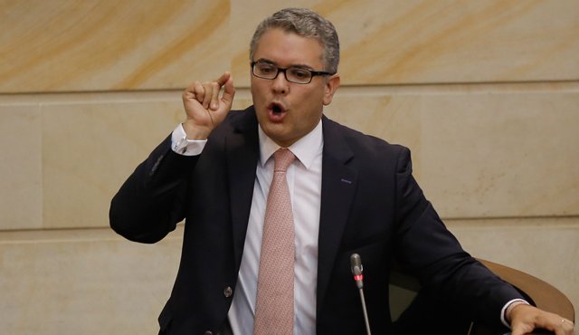 Iván Duque, senador del Centro Democrático. Colprensa