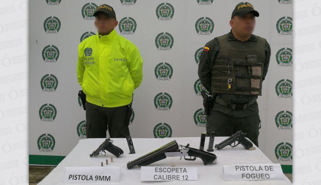 Incautación en medio de planes de registro y control. Cortesía