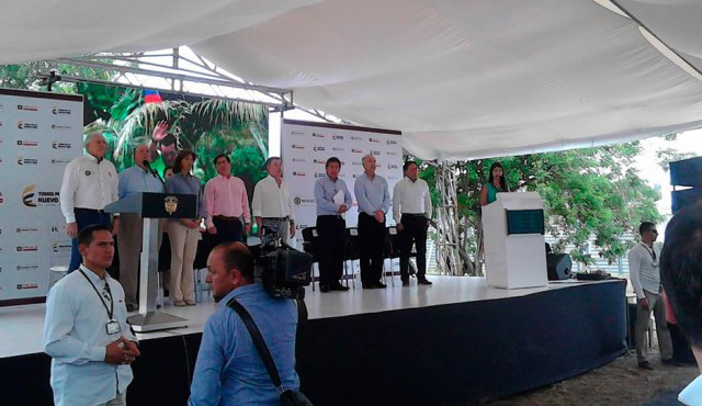 El presidente Juan Manuel Santos en Cúcuta. Lucy Araque