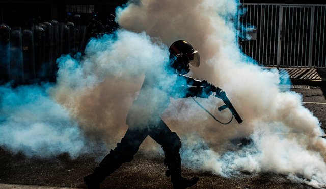 Las manifestaciones en el país vecino han dejado 28 muertos. AFP