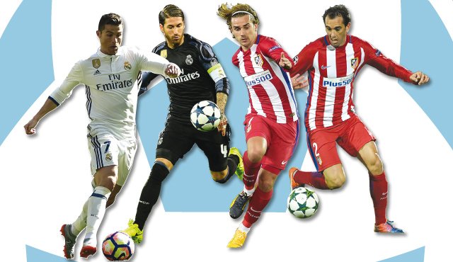 El Real Madrid ha salido siempre victorioso en las tres últimas Champions en que se ha enfrentado al Atlético, ya que en cuartos de final de 2015, también ganaron los blancos (0-0 en la ida y 1-0 en el Bernabéu). Archivo particular