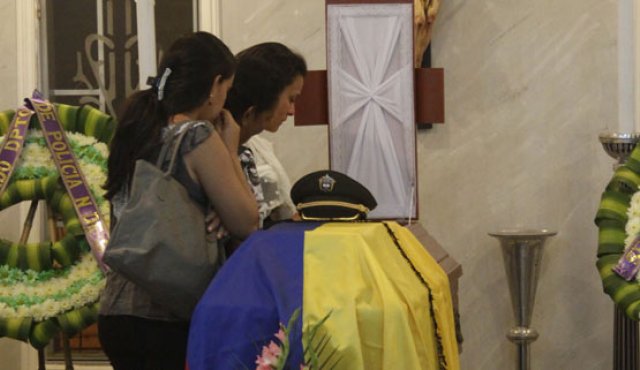 Funeral de Iván Darío Salamanca Pedraza, jefe de la Sijín en Ocaña Archivo