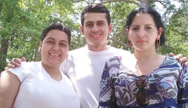 Edinsson Johel Garzón Arias, Raquel Vanessa Contreras Arias y Jessica Andrea Gómez Escalante. Cortesía