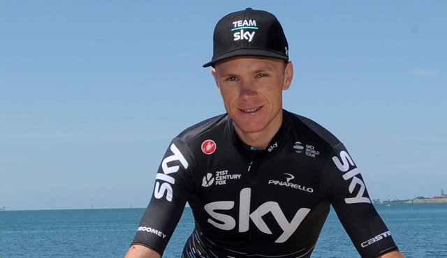 Chris Froome, ciclista británico. AFP