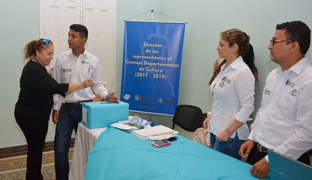 En el centro cultural Quinta Teresa de Cúcuta se cumplió la elección del Consejo Departamental de Cultura, que regirá para el periodo 2017-2019. Edinsson Figueroa