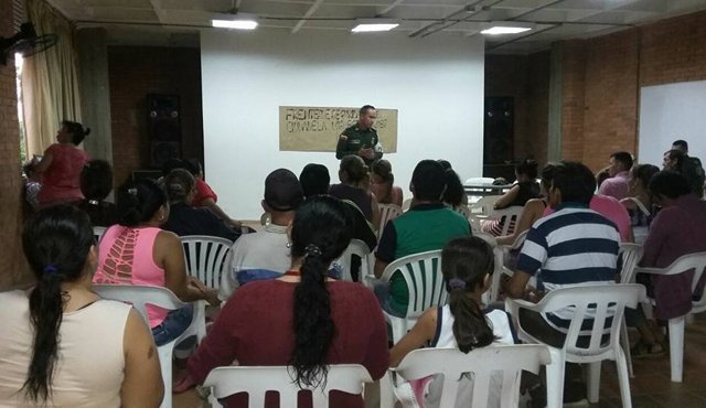 Ya comenzaron las capacitaciones con los líderes del sector para mejorar la seguridad. En Los Estoraques hay 1.300 familias. Cortesía