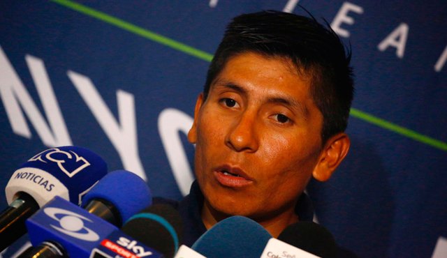 Nairo Quintana es el actual líder del Giro de Italia AFP