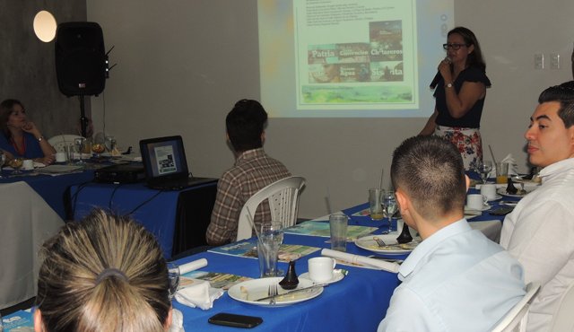 Lina silva, directora ejecutiva de la Corporación Mixta de Promoción de Norte de Santander, presentó un balance del 2016 y las proyecciones para este año. Cortesía