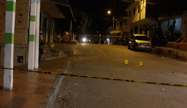 Pedro José Durán fue atacado en esta zona del barrio Villanueva. Cristian Herrera