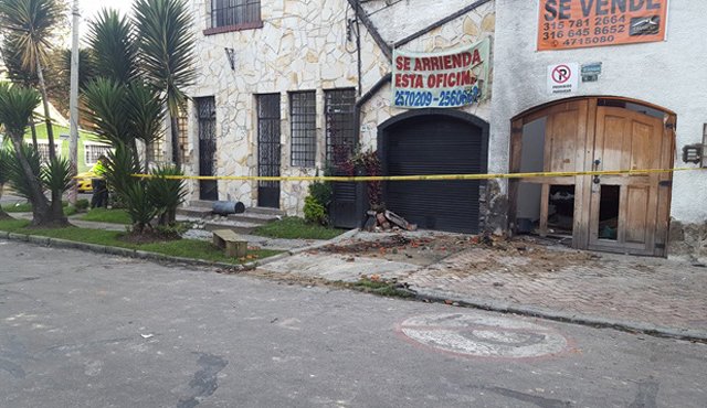 Fecode denuncia atentado contra una de sus sedes. Colprensa