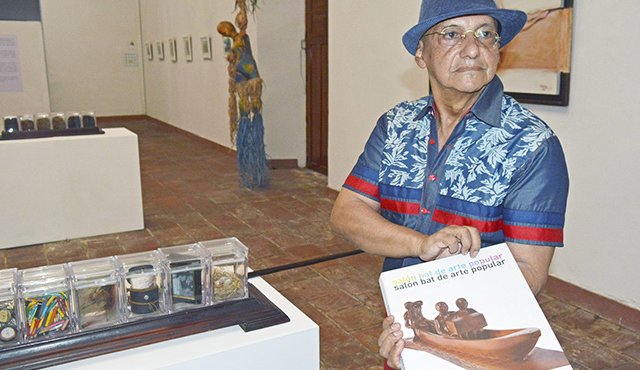 Óscar Iván Roque Mosquera, artista de Popayán, radicado en Cúcuta desde hace más de tres décadas. Es reconocido por su arte de corte social y protesta. Edinsson Figueroa