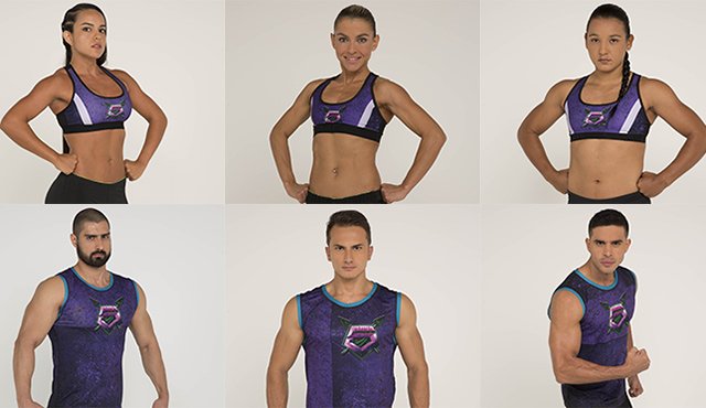 De izquierda a derecha: Tatiana Cabeza, Edith Rocío Ortega, Andrea Fernández, Fabio Carreño, Frank Sáenz y José Vargas. Cortesía