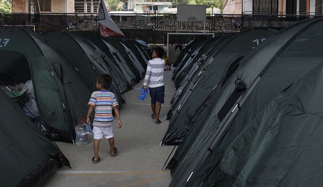 La construcción de albergues permitiría tener un lugar al cual lleguen los damnificados de cualquier tipo de tragedia. Archivo