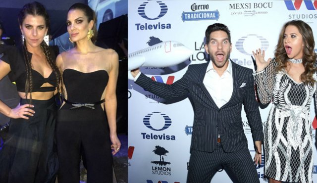 María Fernanda Yepes y Tatiana de los Ríos. Arap Bethke e Ivana De Maria. Tomada de Internet