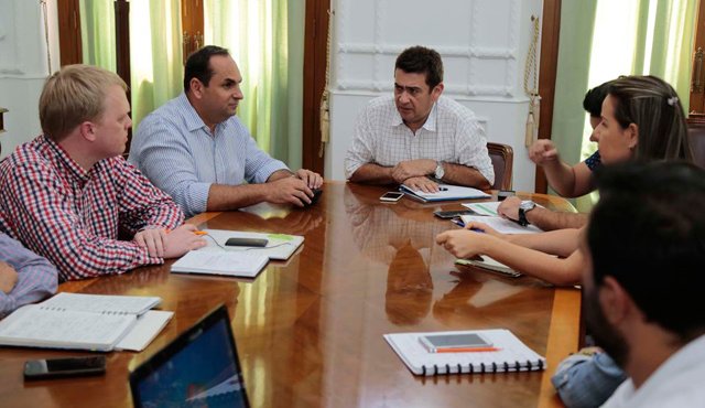 Las autoridades locales volvieron a reunirse para lograr concretar recursos y estrategias para la Alianza Biocuenca. Cortesía