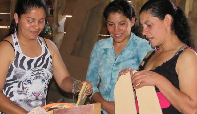 Las líderes del proyecto son Alexandra Vergara, Benilda Montañez y Johanna Mogotocoro. Ellas se convirtieron en el motor para que otras mujeres del campo se motiven a aprovechar el tiempo libre. Roberto Ospino