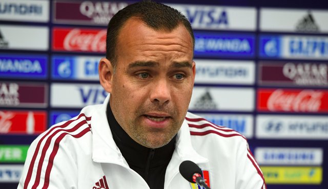 Rafael Dudamel, técnico de Venezuela AFP