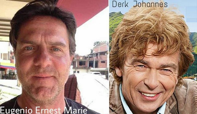 Eugenio Ernest Marie Follender, de 58, y Derk Johannes Bolt, de 62 años. Archivo