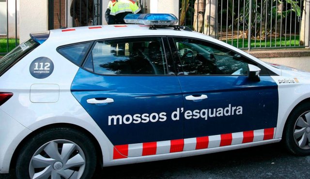 El incidente ocurrió en la localidad de Vilanova i la Geltru, a 50 kilómetros al sur de Barcelona. Tomada de Twitter