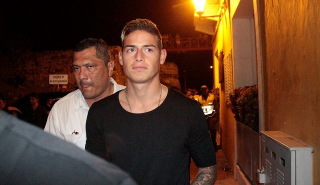 Se conoció que el jugador llegó a Cartagena el viernes en horas de la noche para celebrar su cumpleaños número 26. Colprensa