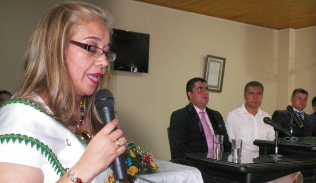 La alcaldesa de Ocaña, Miriam Prado Carrascal, fue citada hoy a audiencia en la Procuraduría. Archivo