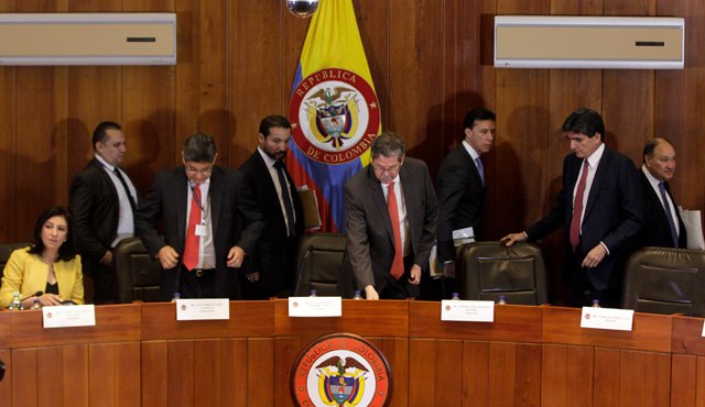 En la Corte Constitucional se llevará a cabo la audiencia sobre la Jurisdicción Especial de Paz (JEP). Hoy y mañana se cumplirá este procedimiento en el máximo tribunal. Archivo