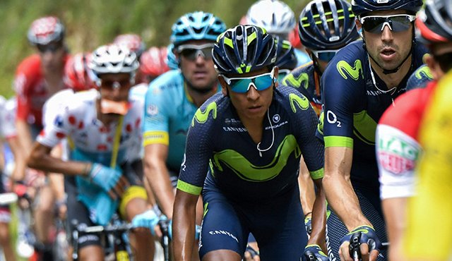 2:13 minutos le saca Froome a Nairo en la general. AFP