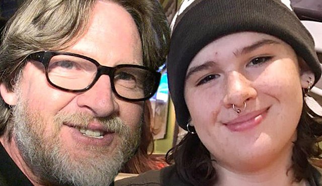 El actor Donal Logue y su perdida hija Jade. Tomada de Internet