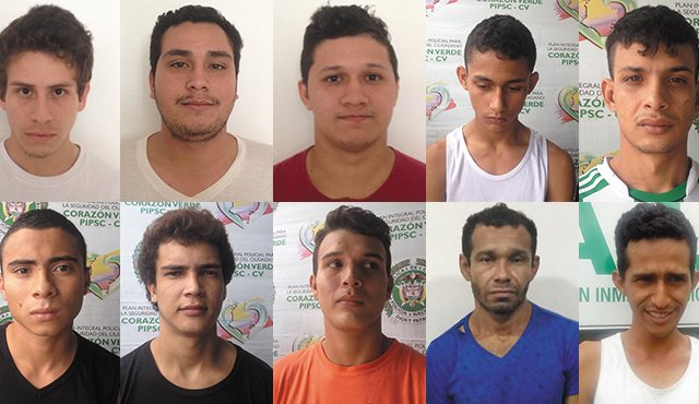Arriba: José Antonio Tarazona, Jefferson Manuel Gutiérrez, Maiki Saúl Villabona, Daniel Isarra Sierra y Luis Enrique Bayona. Abajo: Brayan José Manrique, Brain Miguel Prada, Luis Alberto Ropero, Álvaro Adur Núñez Luna y Sergio Antonio Díaz Amaya. Cortesía