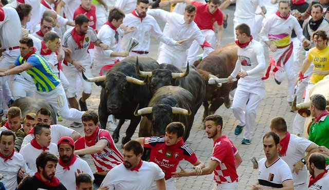 Las fiestas de San Fermín terminan el 14 de julio AFP