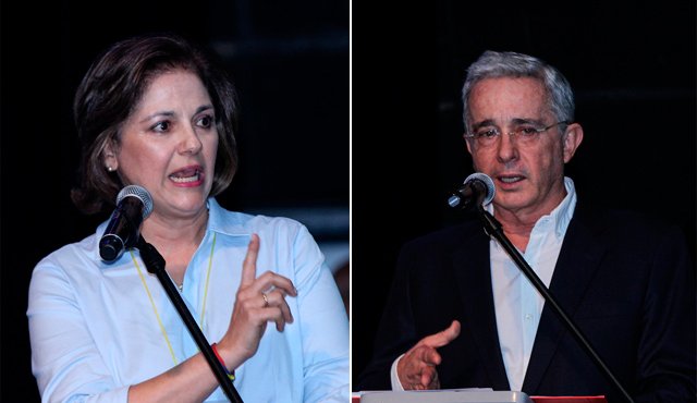 De ser electa candidata presidencial del Centro Democrático, la senadora María del Rosario Guerra tendría de fórmula al expresidente Álvaro Uribe. Colprensa