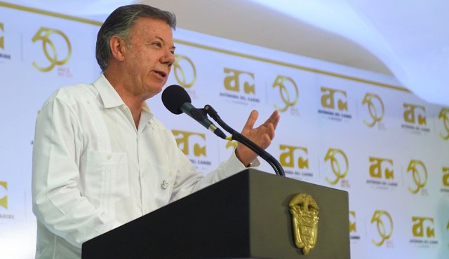 Juan Manuel Santos, presidente de Colombia. Colprensa