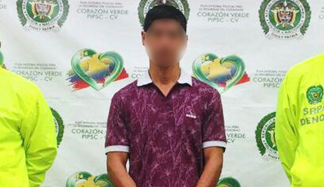 El hombre estaba viviendo en Chinácota. Policía