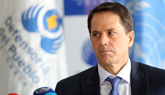 Todd Howland, representante en Colombia de la Oficina del Alto Comisionado de las Naciones Unidas para los Derecho Humanos. Colprensa