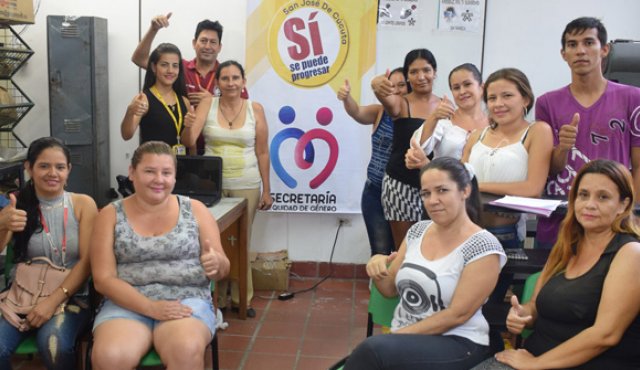 Quienes se beneficiarán son en su mayoría mujeres que han mostrado con anterioridad su agrado por formarse y tener sus microempresas. Cortesía