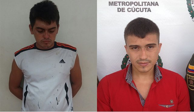 Los detenidos intentaron huir y se desencadenó una persecución. Cortesía